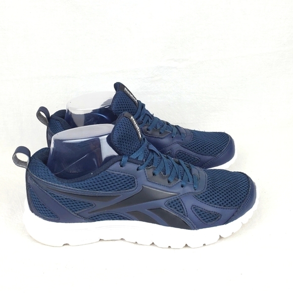Reebok running blue memorytech lace up sneakers size 7.5 - Picture 1 of 11